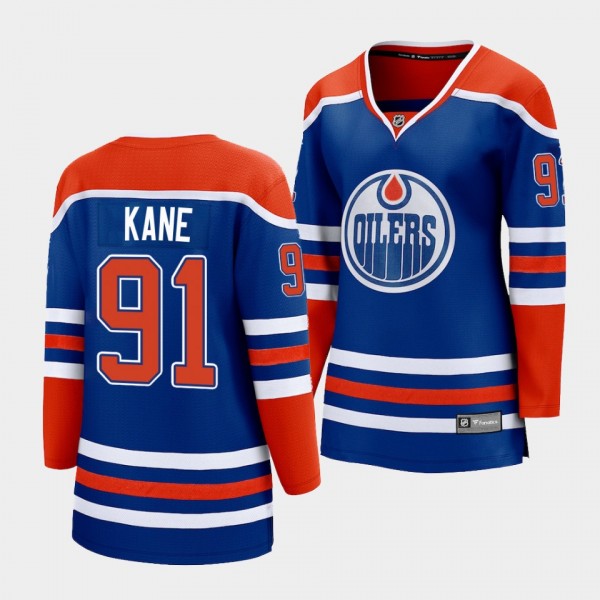 Evander Kane Oilers 2022-23 Home Premier Women Jer...