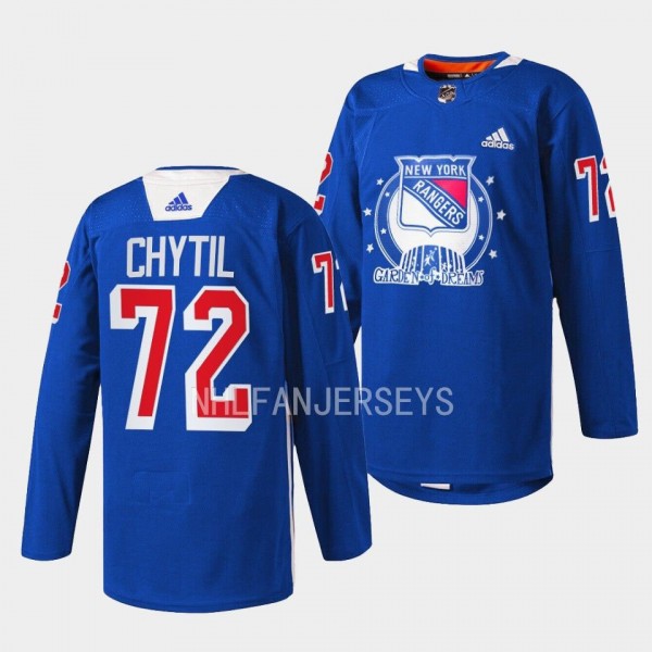 Filip Chytil #72 New York Rangers 2022 Garden of D...