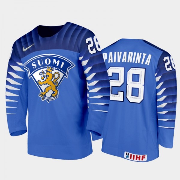 Finland Hockey Sami Paivarinta 2022 IIHF World Jun...