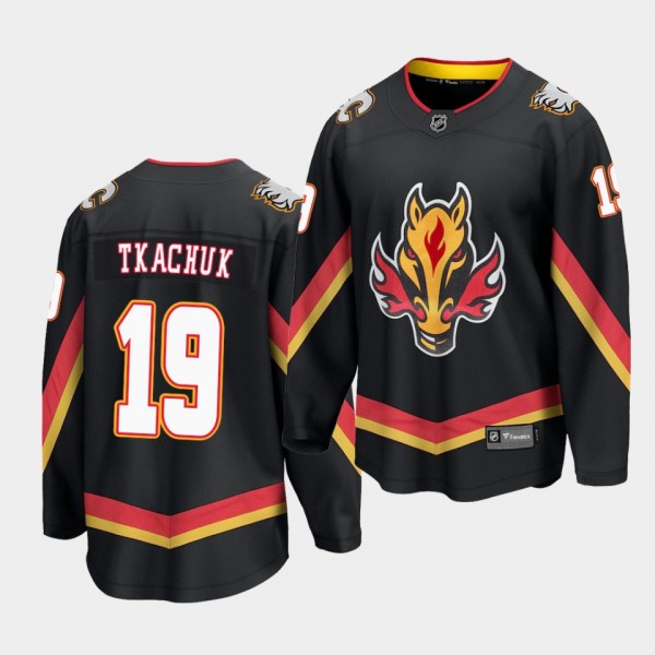 Matthew Tkachuk Calgary Flames Special Edition Black Breakaway Jersey