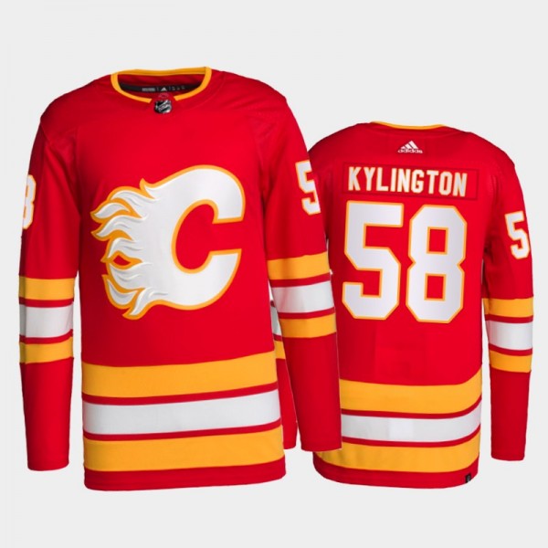 2021-22 Calgary Flames Oliver Kylington Primegreen...
