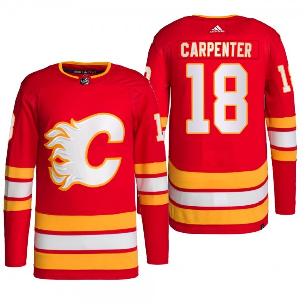 Calgary Flames 2022 Home Jersey Ryan Carpenter Red...