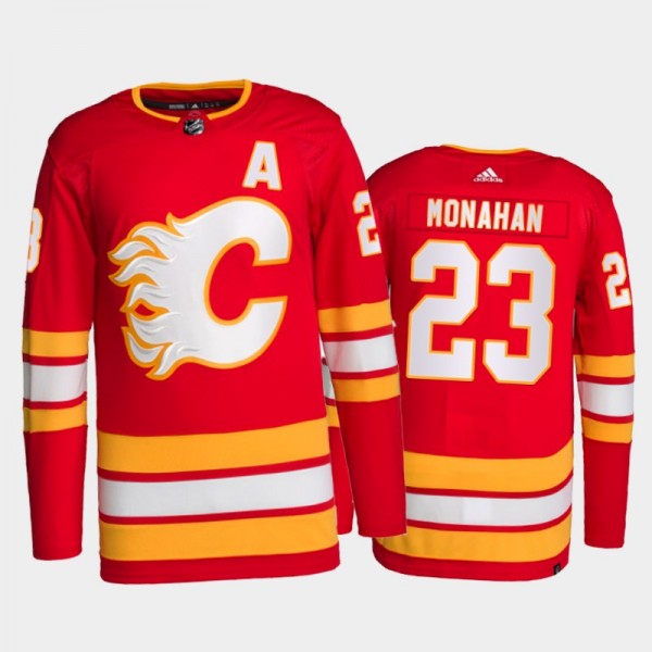 2021-22 Calgary Flames Sean Monahan Primegreen Aut...
