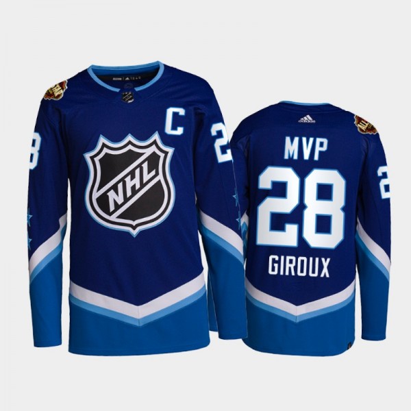 Claude Giroux Philadelphia Flyers 2022 NHL All-Star MVP Jersey Blue #28 Authentic