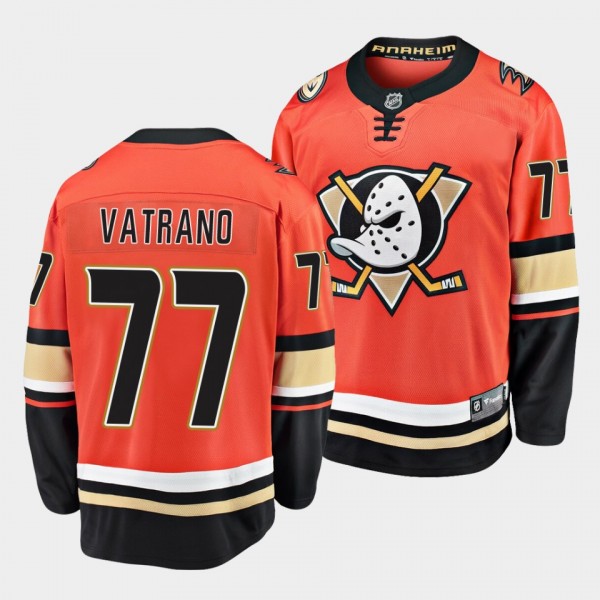 Frank Vatrano Anaheim Ducks Home Orange Breakaway ...