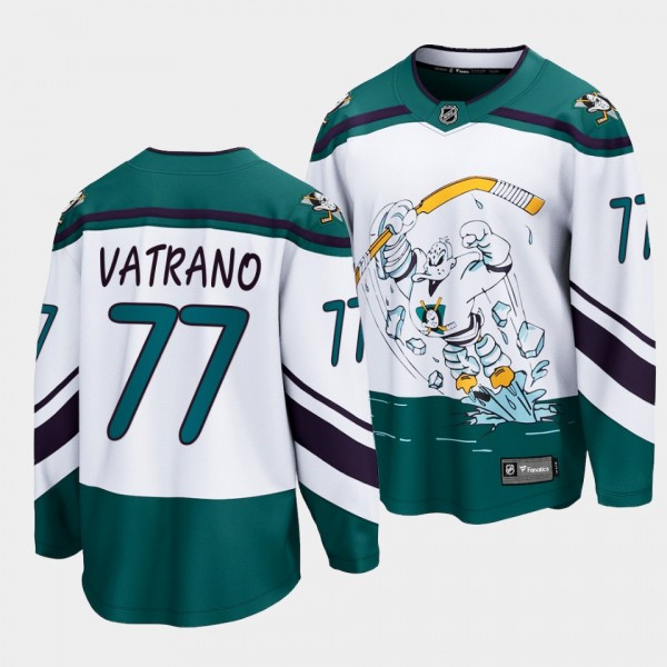 Frank Vatrano Ducks #77 Special Edition Jersey Whi...