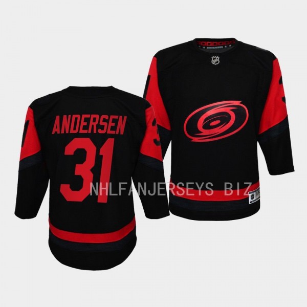 Carolina Hurricanes #31 Frederik Andersen 2023 NHL...