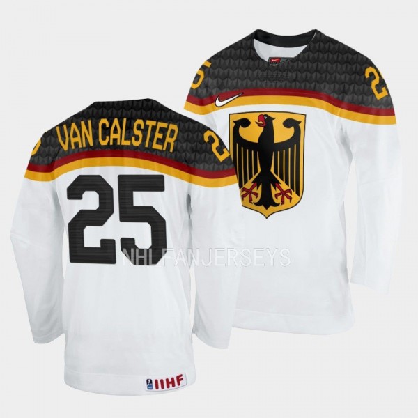 Germany #25 Robin van Calster 2023 IIHF World Juni...