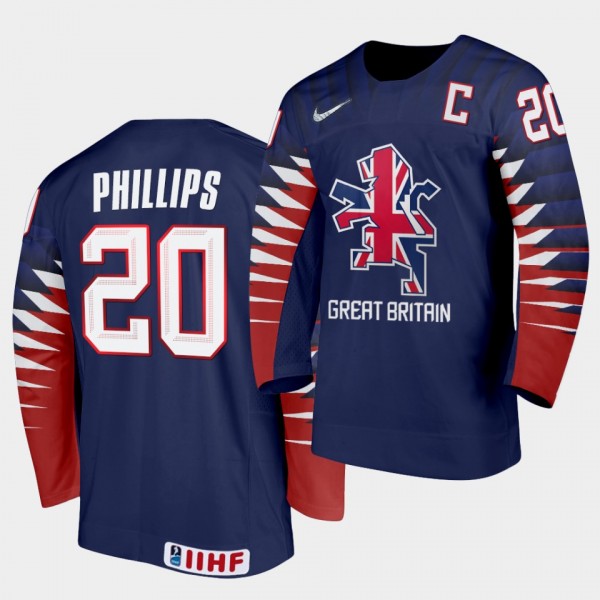 Jonathan Phillips Great Britain 2021 IIHF World Ch...