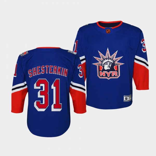 Youth Igor Shesterkin Rangers 2022 Special Edition...