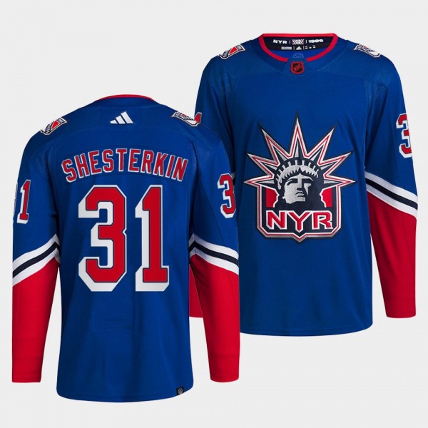 Igor Shesterkin New York Rangers 2022 Reverse Retr...