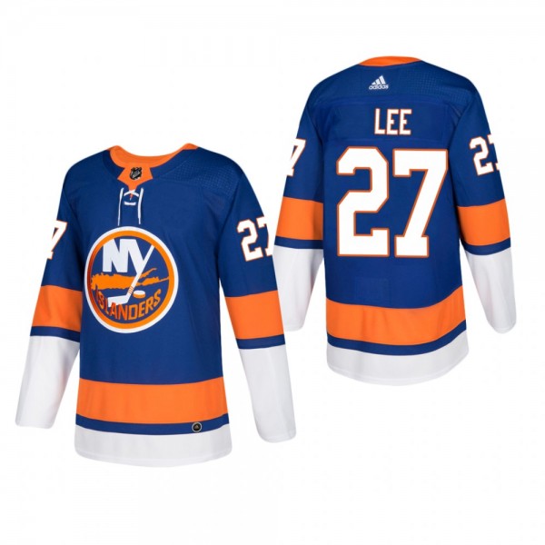 Men's New York Islanders Anders Lee #27 Home Blue ...