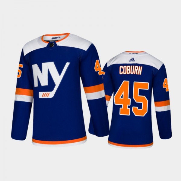 New York Islanders Braydon Coburn #45 Alternate Blue 2020-21 Authentic Jersey