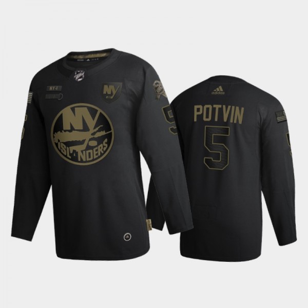 Men New York Islanders Denis Potvin #5 2020 Vetera...