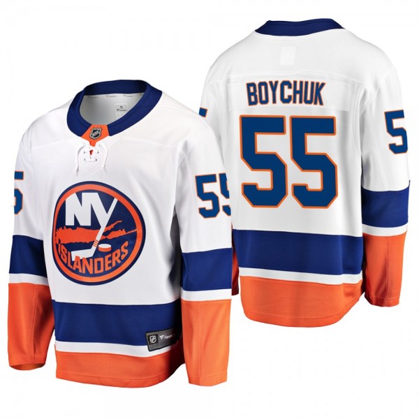 Men's New York Islanders Johnny Boychuk #55 Away W...