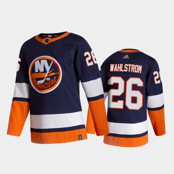 New York Islanders Oliver Wahlstrom #26 2021 Rever...