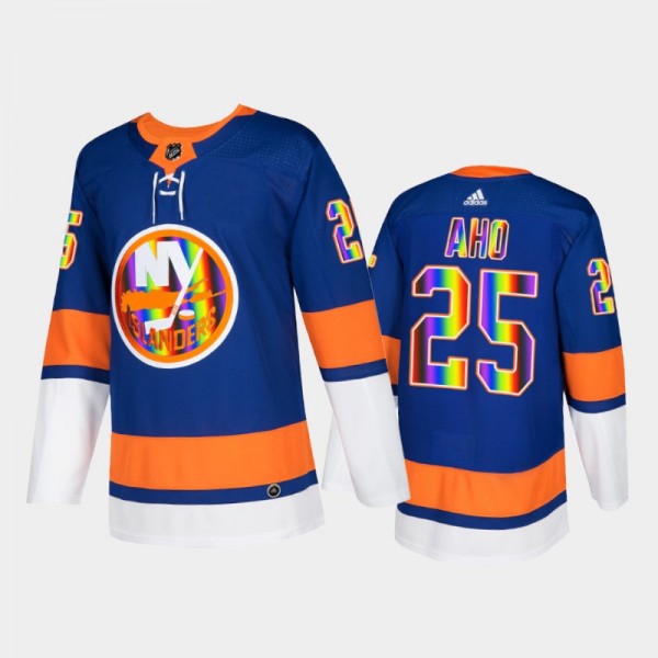 Sebastian Aho New York Islanders Pride Night 2022 ...