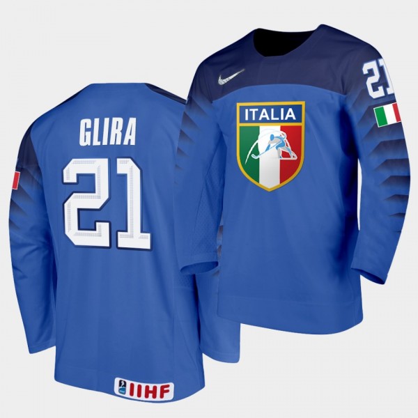 Italy Team Daniel Glira 2021 IIHF World Championsh...