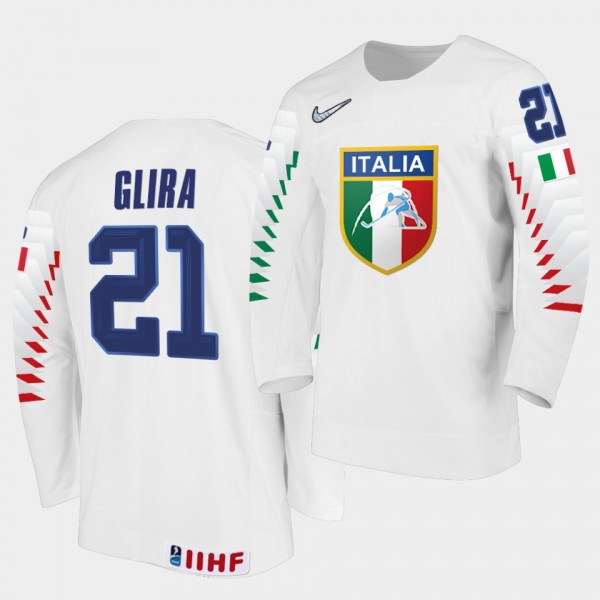 Daniel Glira Italy Team 2021 IIHF World Championsh...
