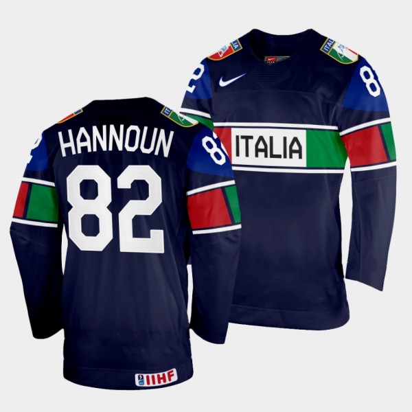 Dante Hannoun 2022 IIHF World Championship Italy H...