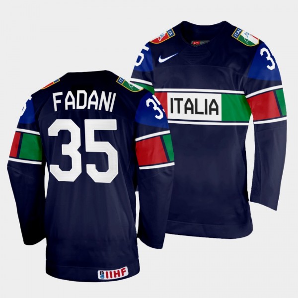 Davide Fadani 2022 IIHF World Championship Italy H...