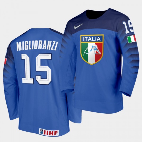 Italy Team Enrico Miglioranzi 2021 IIHF World Cham...