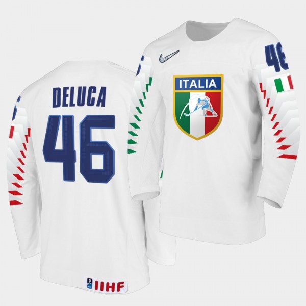 Ivan Deluca Italy Team 2021 IIHF World Championshi...