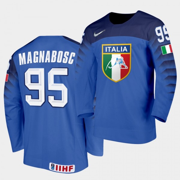 Italy Team Marco Magnabosco 2021 IIHF World Champi...