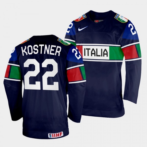 Simon Kostner 2022 IIHF World Championship Italy H...