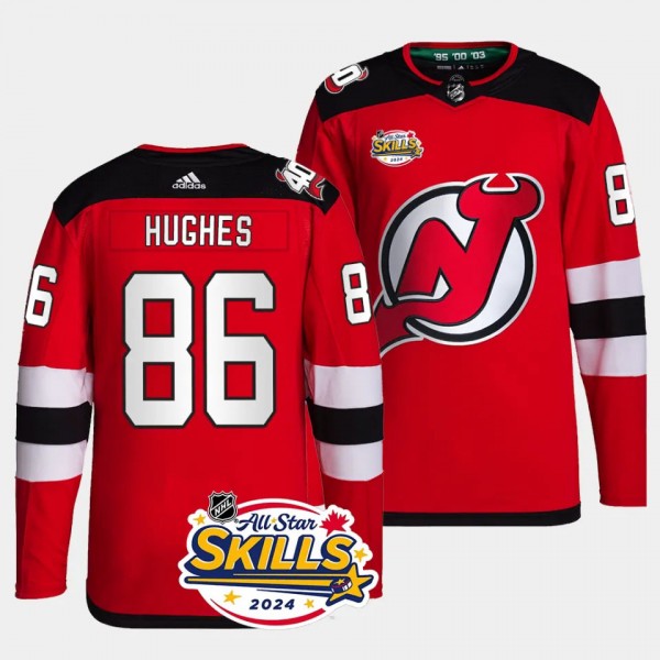 2024 NHL All-Star Skills Jack Hughes New Jersey De...