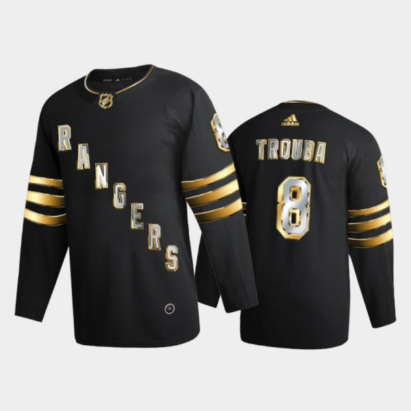 New York Rangers Jacob Trouba #8 2020-21 Golden Ed...