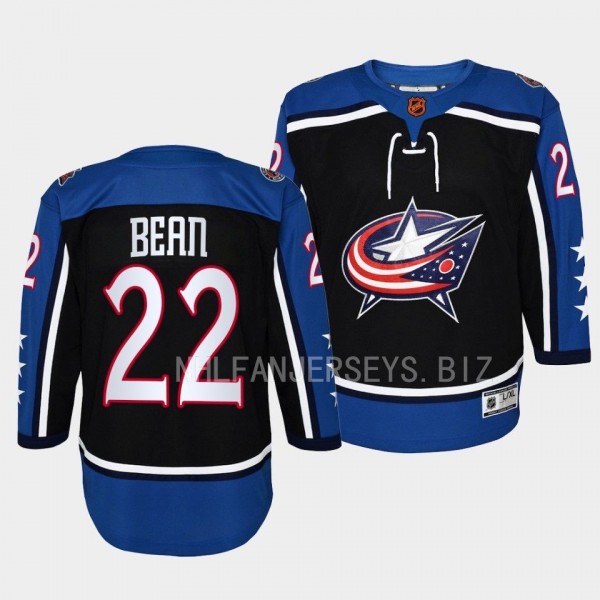 Columbus Blue Jackets 2022 Special Edition 2.0 Jake Bean #22 Youth Navy Jersey Premier