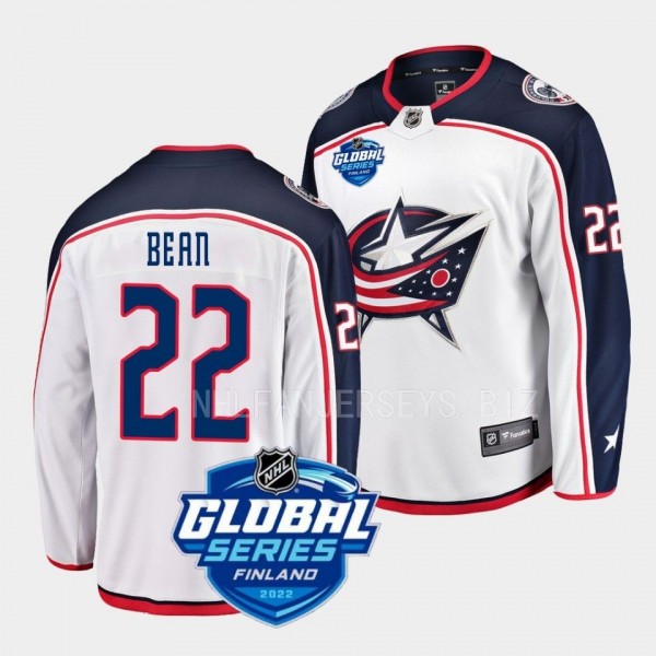 Jake Bean Columbus Blue Jackets 2022 NHL Global Se...