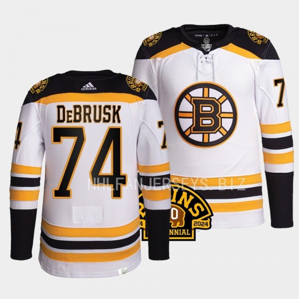 Boston Bruins 2023-24 100th Centennial Jake DeBrus...