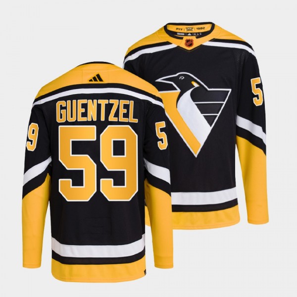 Jake Guentzel Pittsburgh Penguins 2022 Reverse Ret...