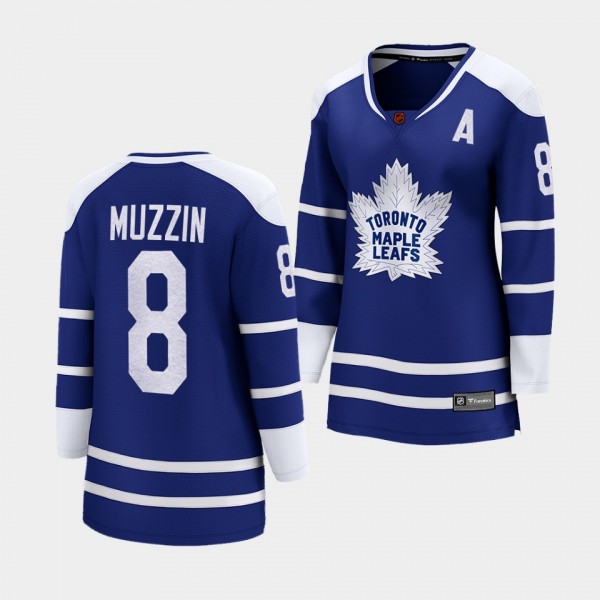 Maple Leafs Jake Muzzin 2022 Special Edition 2.0 Blue Jersey Women