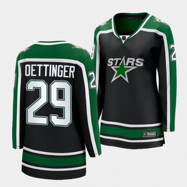 Stars Jake Oettinger 2022 Special Edition 2.0 Blac...