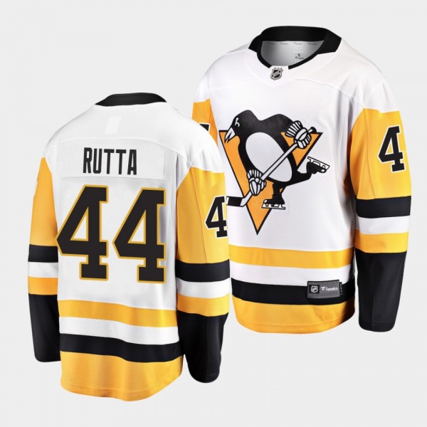 Jan Rutta Pittsburgh Penguins 2022 Away White Brea...