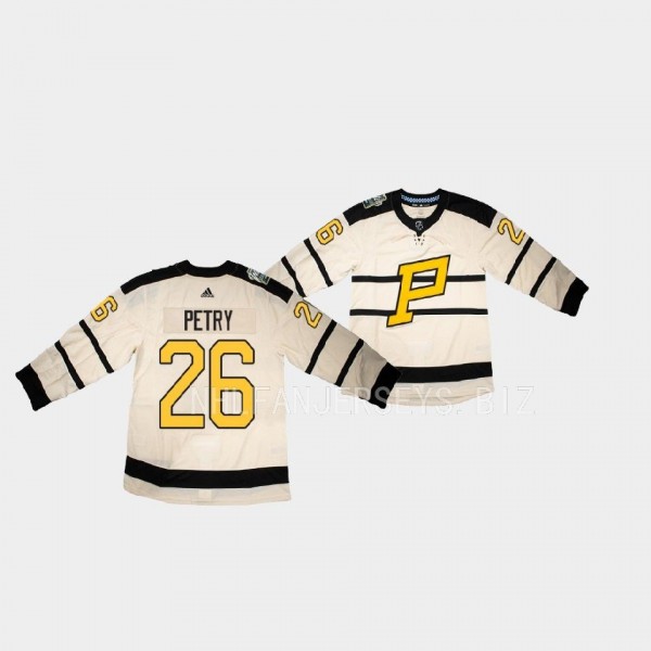 Jeff Petry Pittsburgh Penguins 2023 Winter Classic Cream #26 Primegreen Jersey Men's