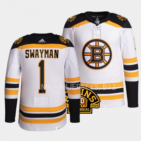 Boston Bruins 2023-24 100th Centennial Jeremy Sway...