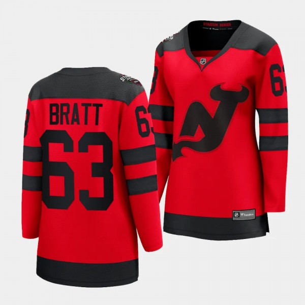 Jesper Bratt New Jersey Devils 2024 NHL Stadium Se...