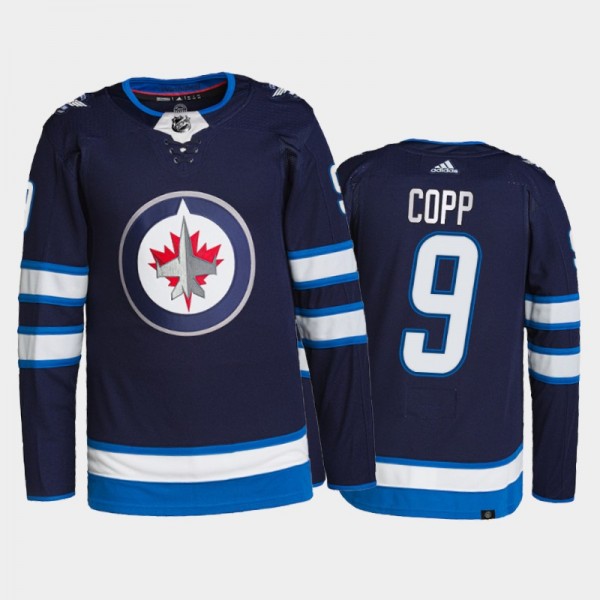 Winnipeg Jets Andrew Copp Authentic Pro Jersey #9 Navy Home Uniform