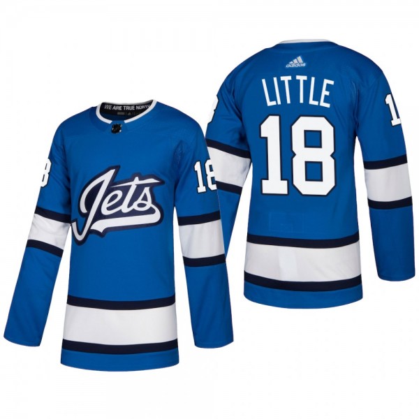 Men's Winnipeg Jets Bryan Little #18 2018-19 Alter...