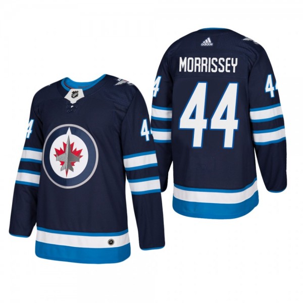 Men's Winnipeg Jets Josh Morrissey #44 Home Navy A...