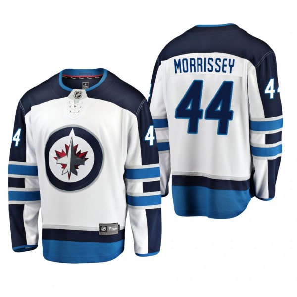 Men's Winnipeg Jets Josh Morrissey #44 Away White ...
