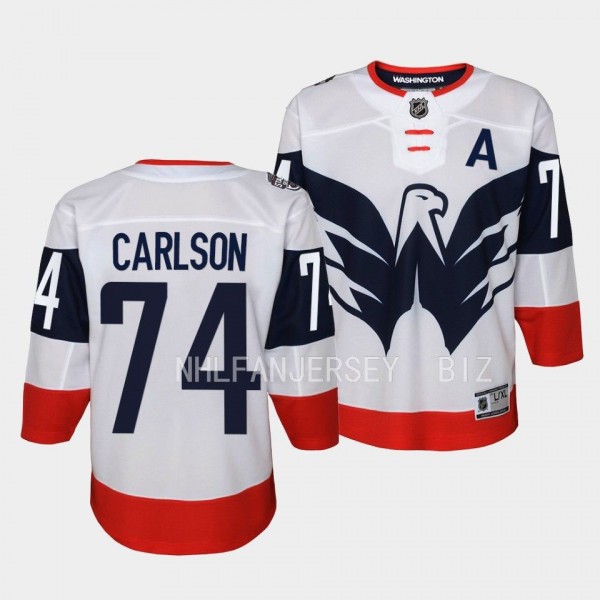 Washington Capitals #74 John Carlson 2023 NHL Stad...