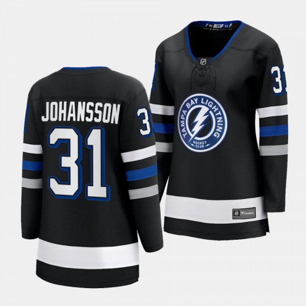 Jonas Johansson Tampa Bay Lightning 2023-24 Altern...