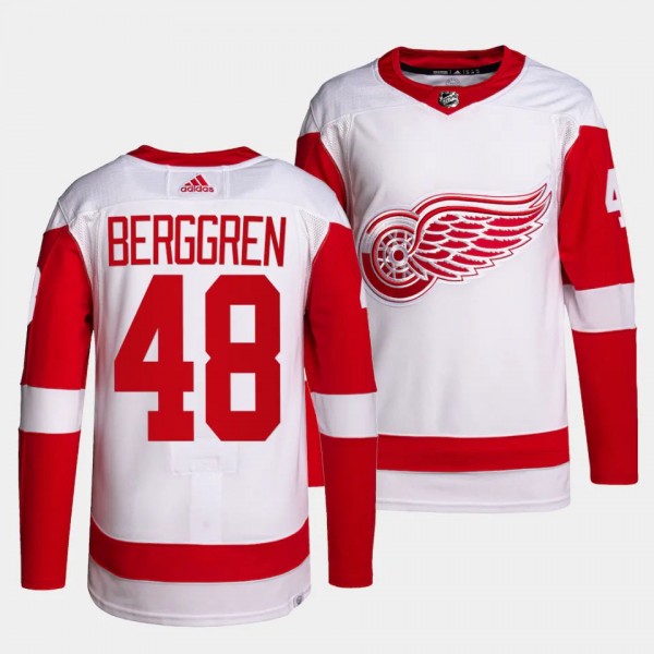 Detroit Red Wings Authentic Pro Jonatan Berggren #...