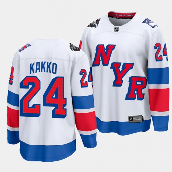 2024 NHL Stadium Series Kaapo Kakko Jersey New Yor...