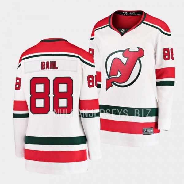 Kevin Bahl New Jersey Devils 2022-23 Heritage Wome...